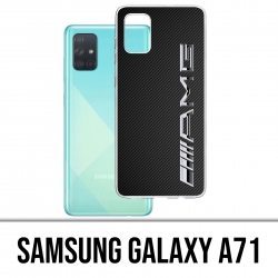 Samsung Galaxy A71 Case - Amg Carbon Logo