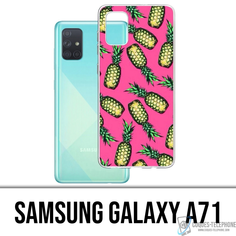 Custodia per Samsung Galaxy A71 - Ananas
