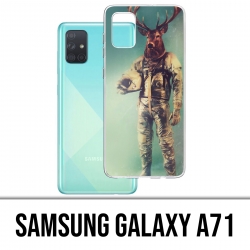 Samsung Galaxy A71 Case - Animal Astronaut Deer