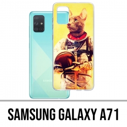 Samsung Galaxy A71 Case - Animal Astronaut Cat