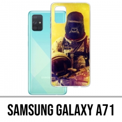 Samsung Galaxy A71 Case - Animal Astronaut Monkey