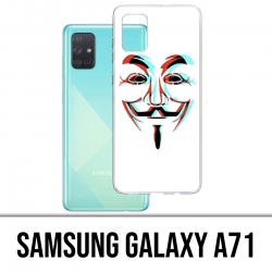 Coque Samsung Galaxy A71 - Anonymous 3D