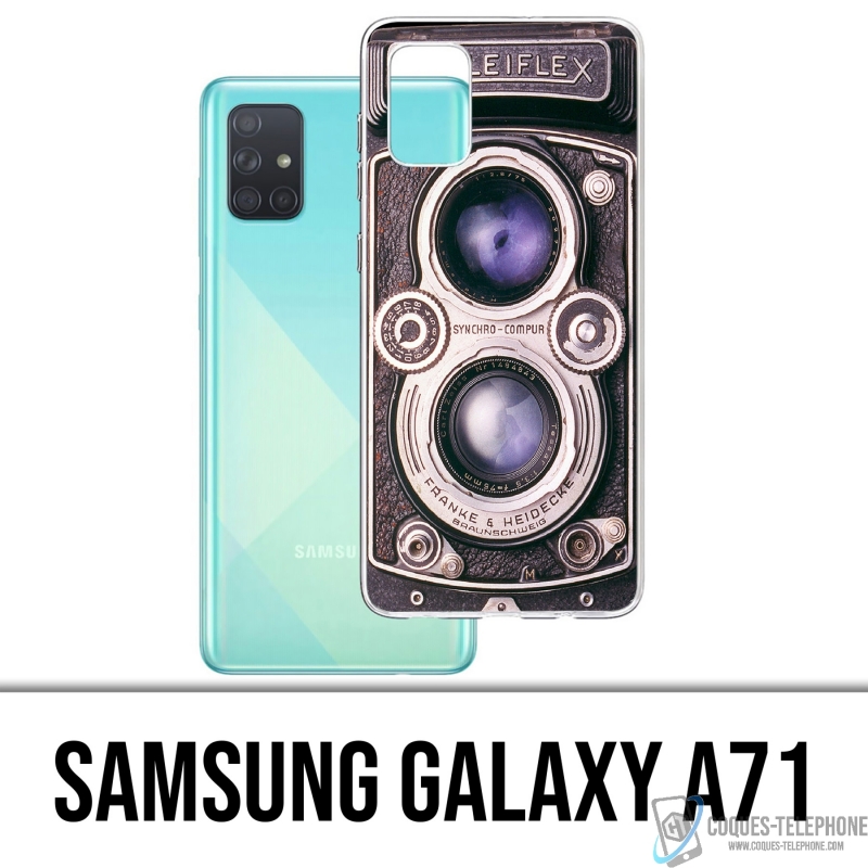 Samsung Galaxy A71 Case - Vintage Camera