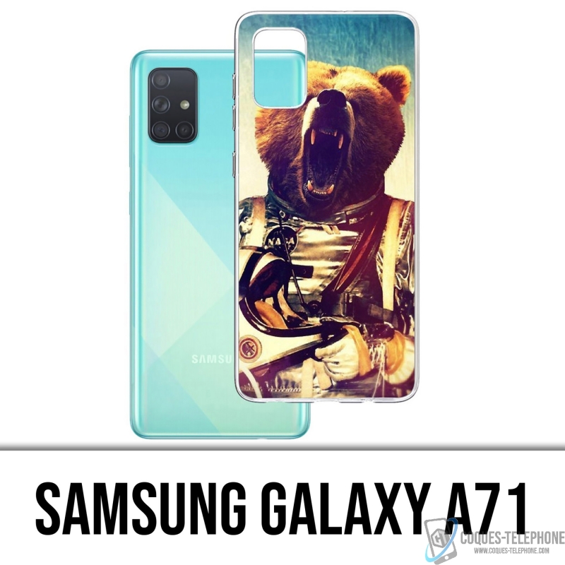Coque Samsung Galaxy A71 - Astronaute Ours