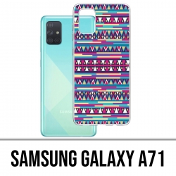 Custodia per Samsung Galaxy A71 - Rosa azteca