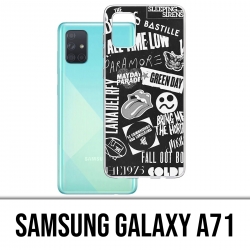 Custodia per Samsung Galaxy A71 - Distintivo Rock