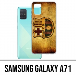 Coque Samsung Galaxy A71 - Barcelone Vintage Football
