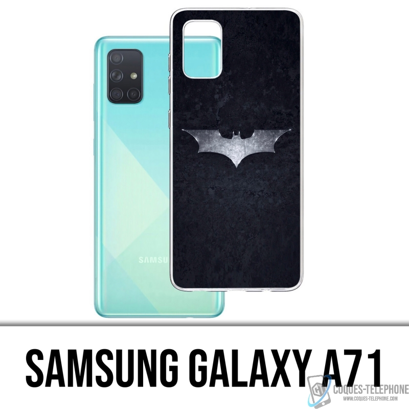Custodia per Samsung Galaxy A71 - Batman Logo Dark Knight
