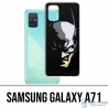 Samsung Galaxy A71 Case - Batman Paint Face