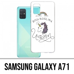 Samsung Galaxy A71 Case - Bitch Please Unicorn Unicorn