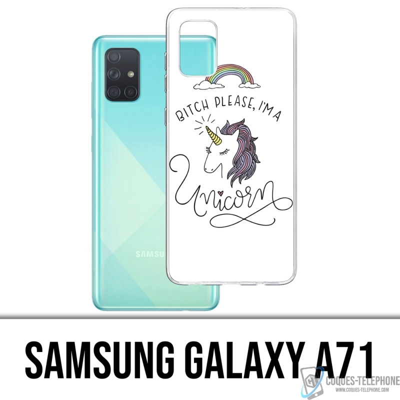 Samsung Galaxy A71 Case - Bitch Please Unicorn Unicorn