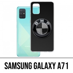 Funda Samsung Galaxy A71 - Bmw Logo Carbon