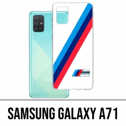 Samsung Galaxy A71 Case - Bmw M Leistung Weiß