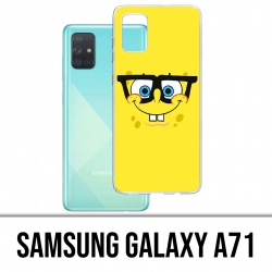 Coque Samsung Galaxy A71 - Bob Éponge Lunettes