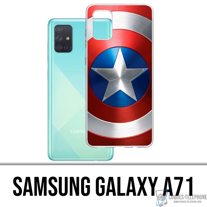 Funda Samsung Galaxy A71 - Escudo de los Vengadores del Capitán América