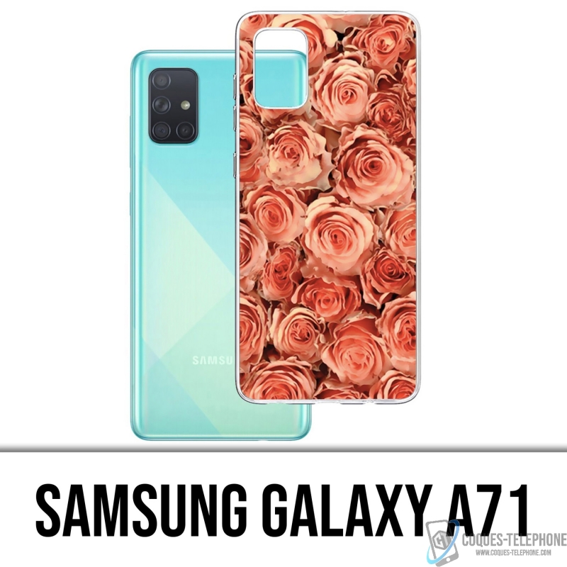 Coque Samsung Galaxy A71 - Bouquet Roses