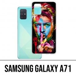 Custodia per Samsung Galaxy A71 - Bowie multicolore