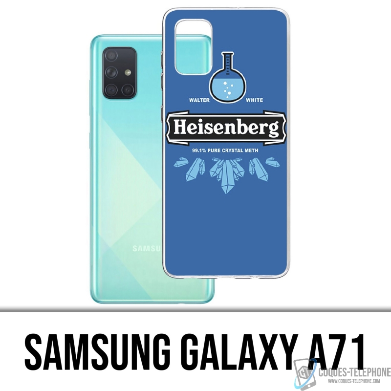 Custodia per Samsung Galaxy A71 - Logo Braeking Bad Heisenberg