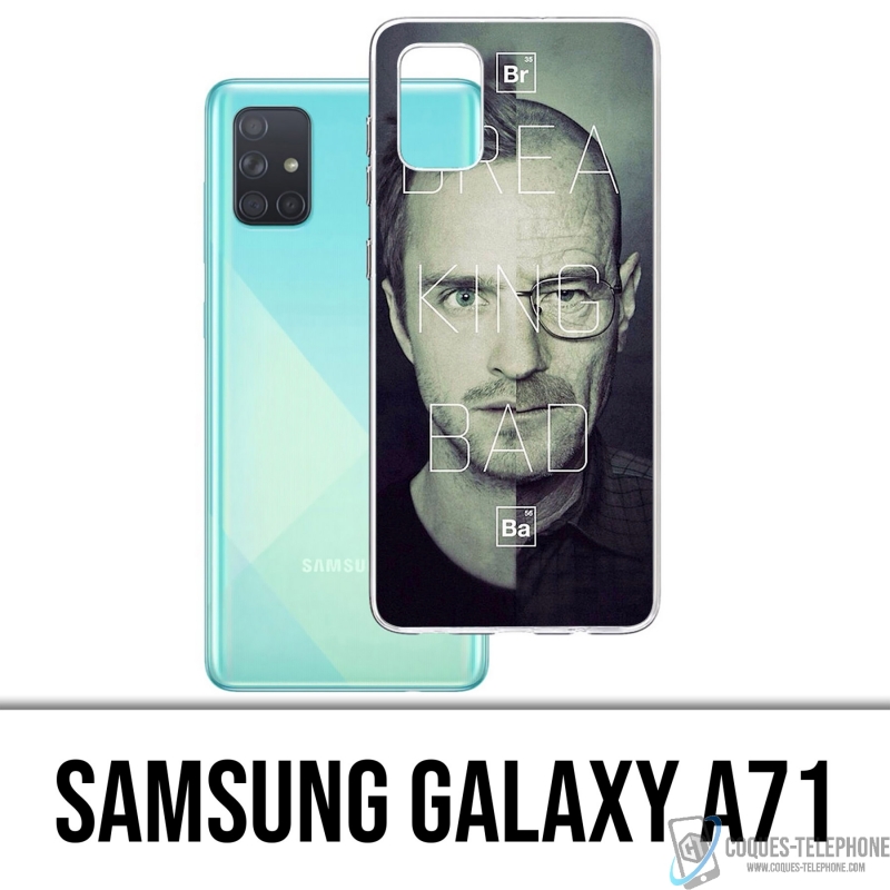 Coque Samsung Galaxy A71 - Breaking Bad Visages