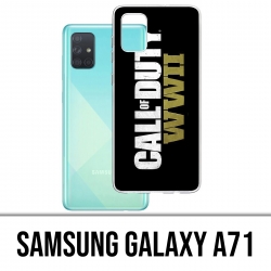 Custodia per Samsung Galaxy A71 - Call Of Duty Ww2 Logo