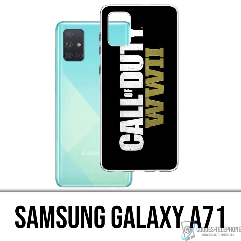 Funda Samsung Galaxy A71 - Logotipo de Call Of Duty Ww2