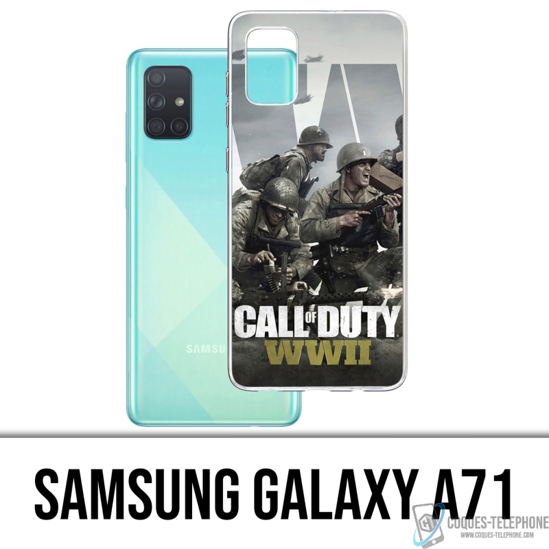 Coque Samsung Galaxy A71 - Call Of Duty Ww2 Personnages