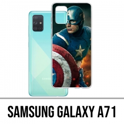 Samsung Galaxy A71 Case - Captain America Comics Avengers