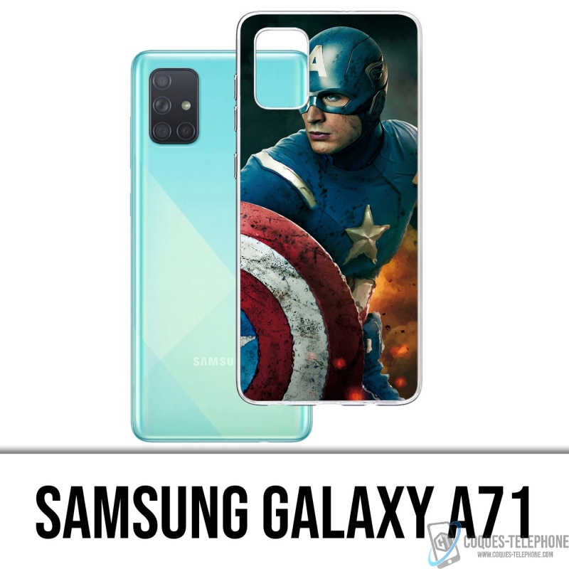 Samsung Galaxy A71 Case - Captain America Comics Avengers