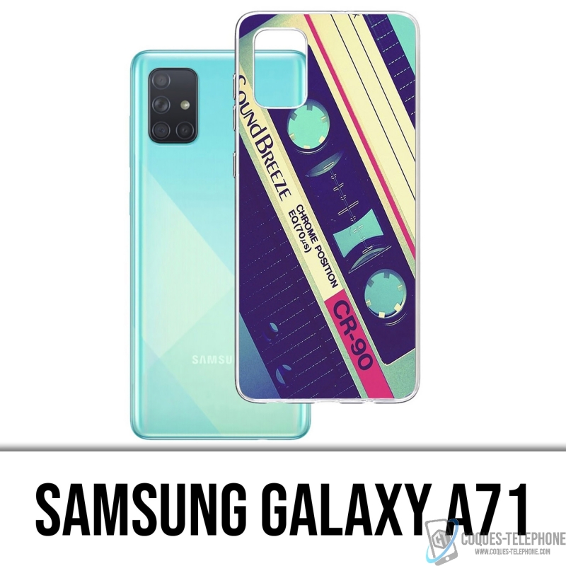 Coque Samsung Galaxy A71 - Cassette Audio Sound Breeze