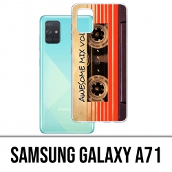 Samsung Galaxy A71 Case - Guardians Of The Galaxy Vintage Audio Cassette