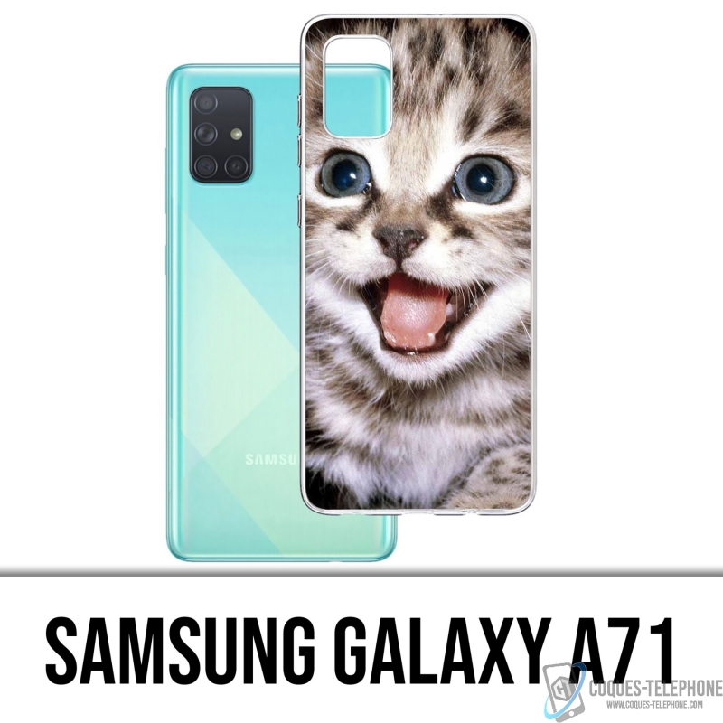 Custodia per Samsung Galaxy A71 - Gatto Lol