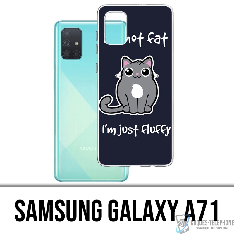 Samsung Galaxy A71 Case - Chat nicht fett, nur flauschig