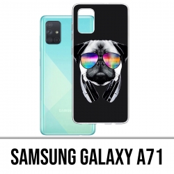 Samsung Galaxy A71 Case - Dj Pug Dog