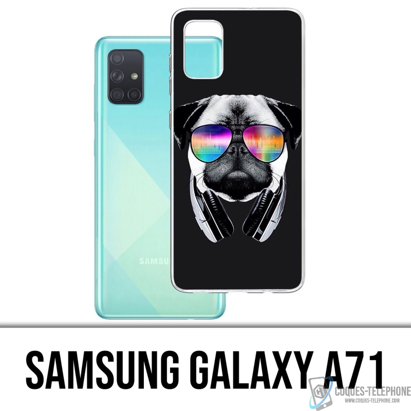 Funda Samsung Galaxy A71 - Dj Pug Dog