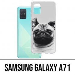 Samsung Galaxy A71 Case - Pug Dog Ears