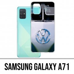 Funda Samsung Galaxy A71 - Vw Volkswagen Gris Combi
