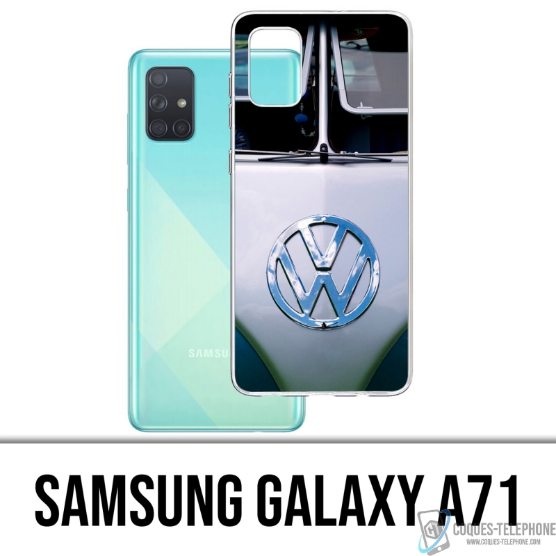 Funda Samsung Galaxy A71 - Vw Volkswagen Gris Combi