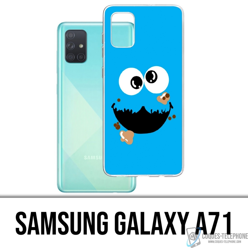 Coque Samsung Galaxy A71 - Cookie Monster Face