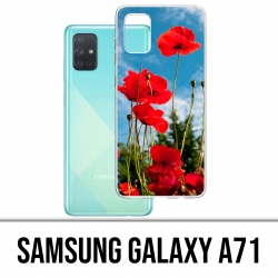 Samsung Galaxy A71 Case - Poppies 1