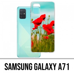 Custodia per Samsung Galaxy A71 - Poppies 2