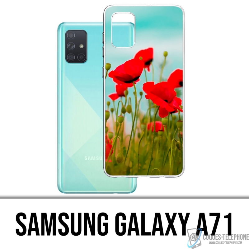 Samsung Galaxy A71 Case - Poppies 2