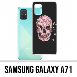 Custodia per Samsung Galaxy A71 - Crane Flowers 2