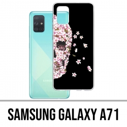 Funda Samsung Galaxy A71 - Grúa de flores