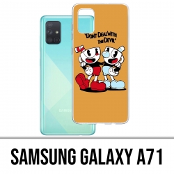 Samsung Galaxy A71 Case - Cuphead