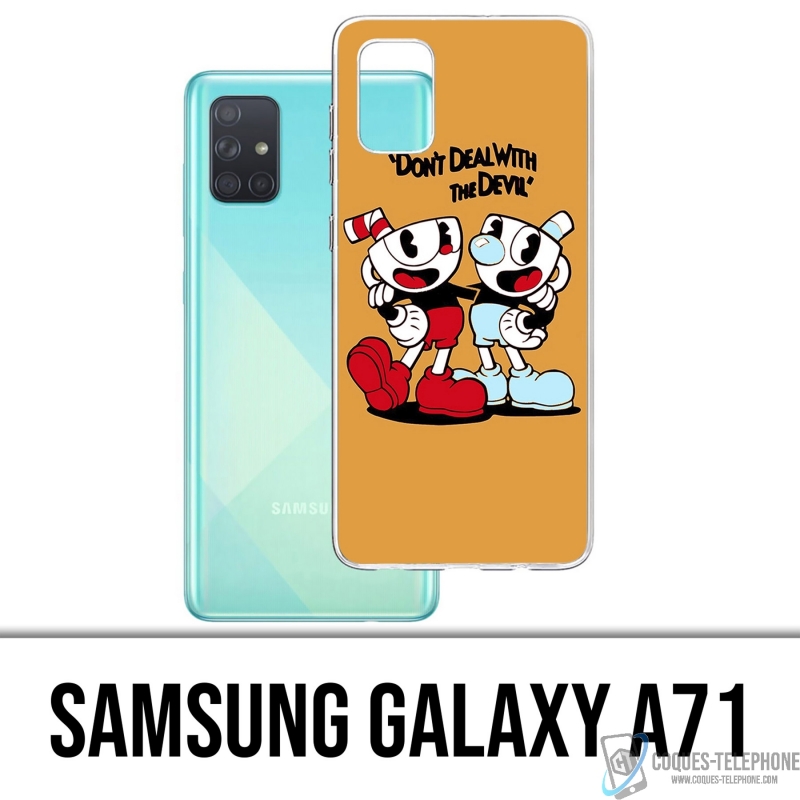 Samsung Galaxy A71 Case - Cuphead