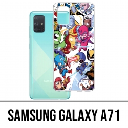 Samsung Galaxy A71 Case - Süße Marvel Heroes