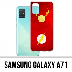 Samsung Galaxy A71 Case - Dc Comics Flash Art Design