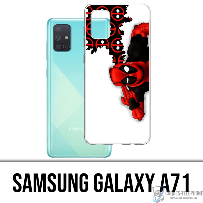Coque Samsung Galaxy A71 - Deadpool Bang