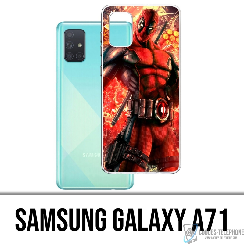 Coque Samsung Galaxy A71 - Deadpool Comic