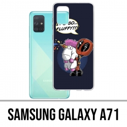Samsung Galaxy A71 Case - Deadpool Fluffy Unicorn